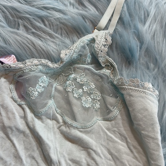 Savage X Fenty Peek Behind Lace Crop Cami Sz S - Picture 4 of 9